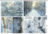 papel decoupage clásico D0499M